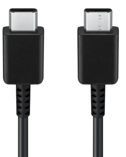 Fusion Accessories datu pārraides un uzlādes vads | USB-C uz USB-C | 1m | melns