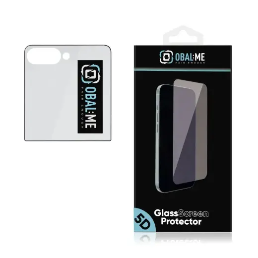 OBAL:ME 5D aizsargstikls telefona ekrānam Samsung Galaxy Z Flip 8 (F776)