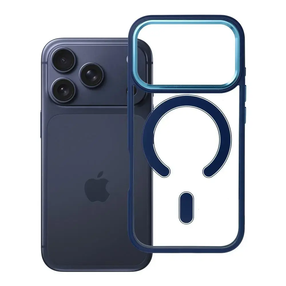 Color Edge Mag Cover phone case with MagSafe support for iPhone 18 Pro | iPhone 17 Pro gray