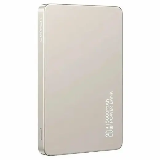 USAMS CY Series 5KCD23102 (US-CD231) external battery (powerbank) | 5000 mAh | 20W | titanium