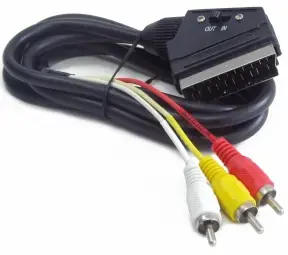 Kaabel Gembird SCART sisend/väljund - RCA 1.8m