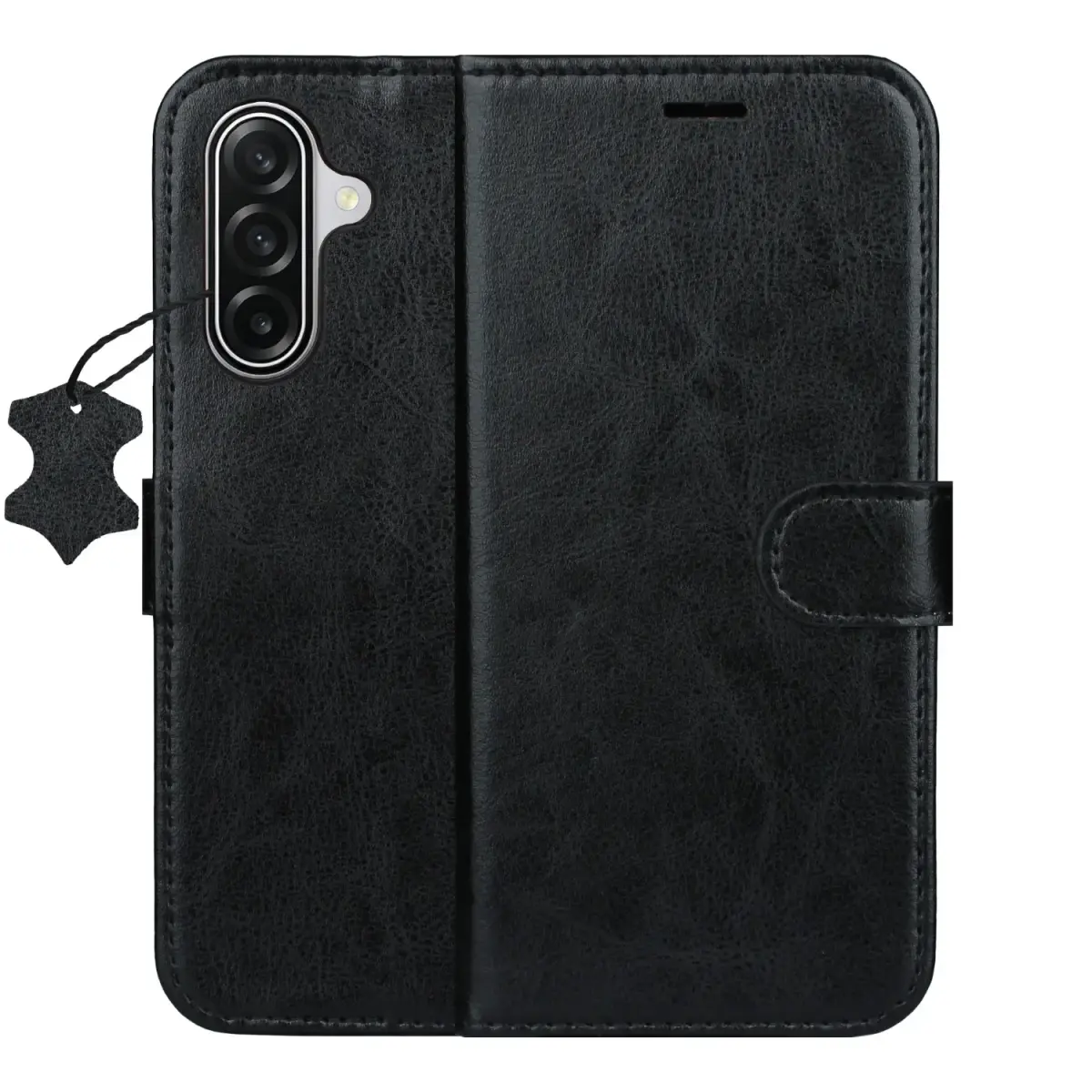 Smart Luxe leather case for Samsung Galaxy A36 5G / A56 5G / A37 5G black