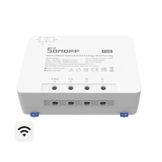 Smart energy consumption metering switch with limiting option Sonoff POWR3