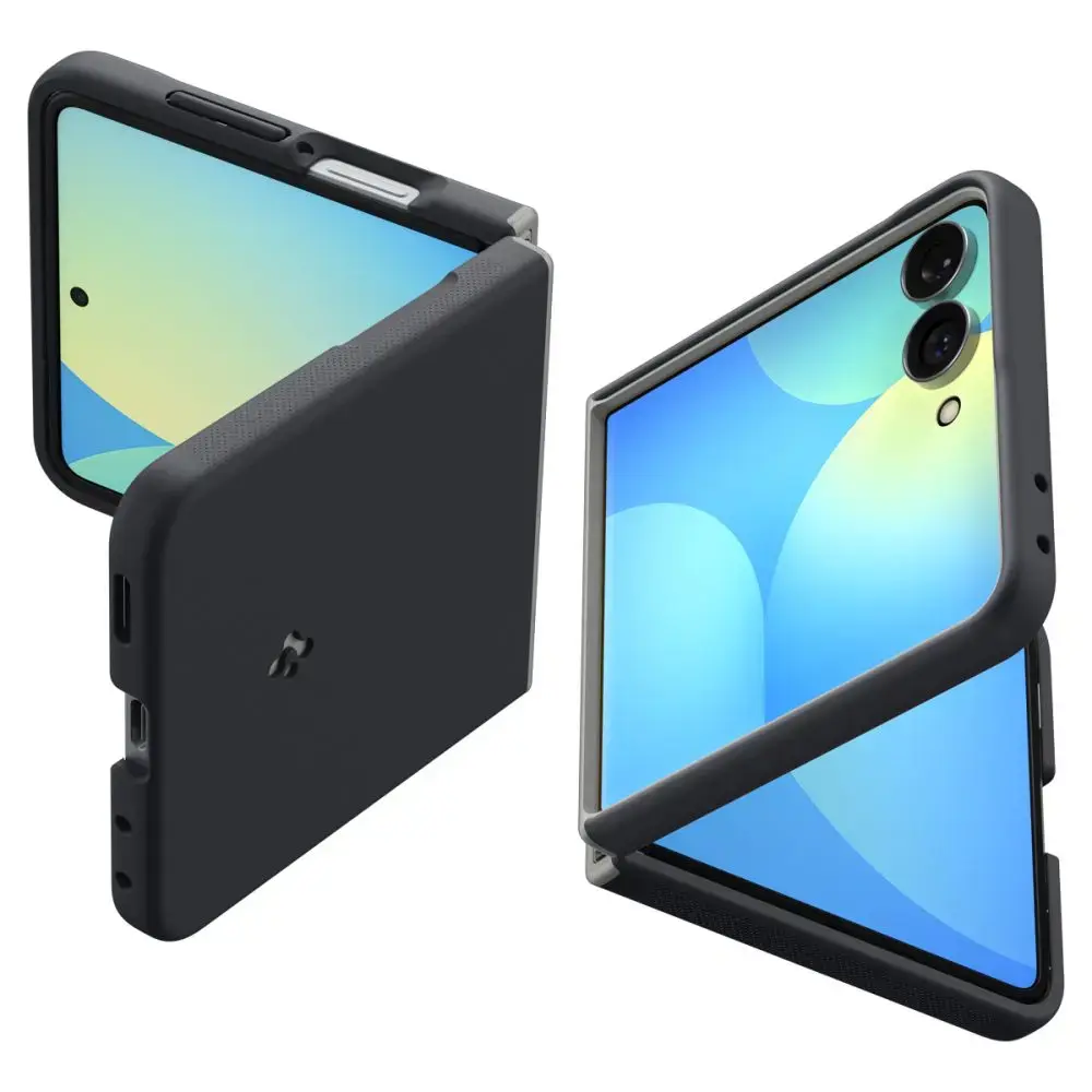 Spigen Nano Pop telefono dėklas su MagSafe palaikymu Samsung Galaxy Z Flip 8 (F776) juodas