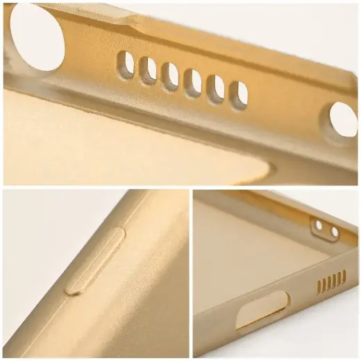 Metallic чехол для телефона Samsung Galaxy A27 5G (A276) золотой