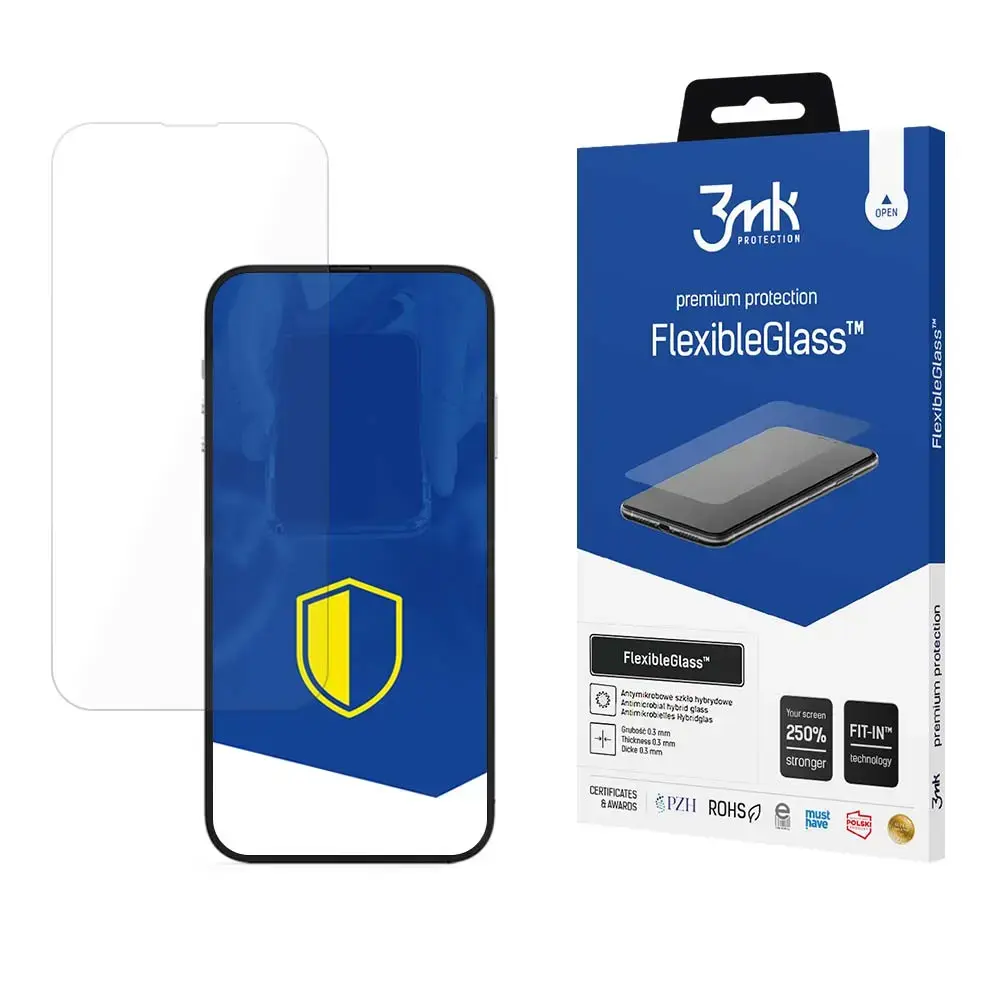 3mk FlexibleGlass™ grūdintas stiklas telefonui iPhone 14 | iPhone 14 Pro