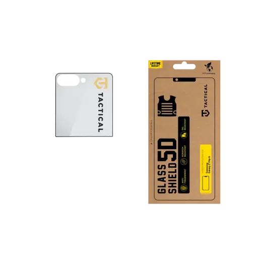 Tactical Glass Shield 5D (Outer) tempered glass for phone Samsung Galaxy Z Flip 8 (F776)