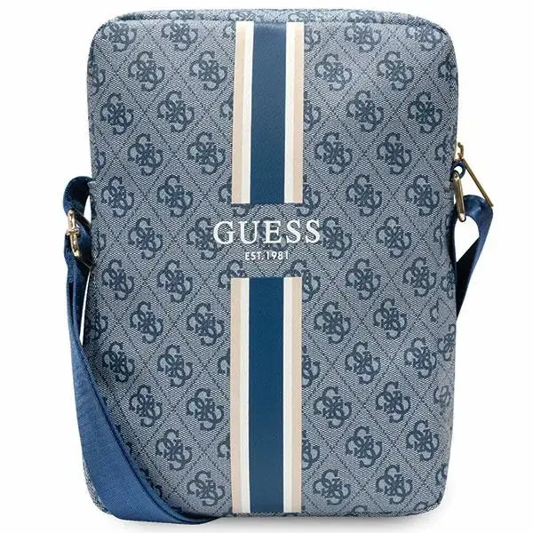 Guess Bag GUTB10P4RPSB 10" blue|blue 4G Stripes Tablet Bag
