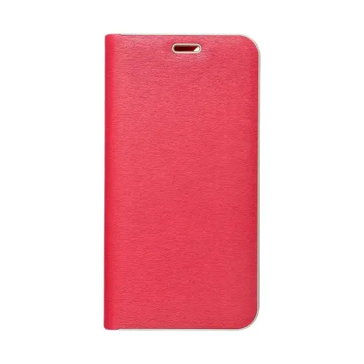 Fusion Luna Gold raamatutüüpi telefoni ümbris Samsung Galaxy A35 5G (A356) punane