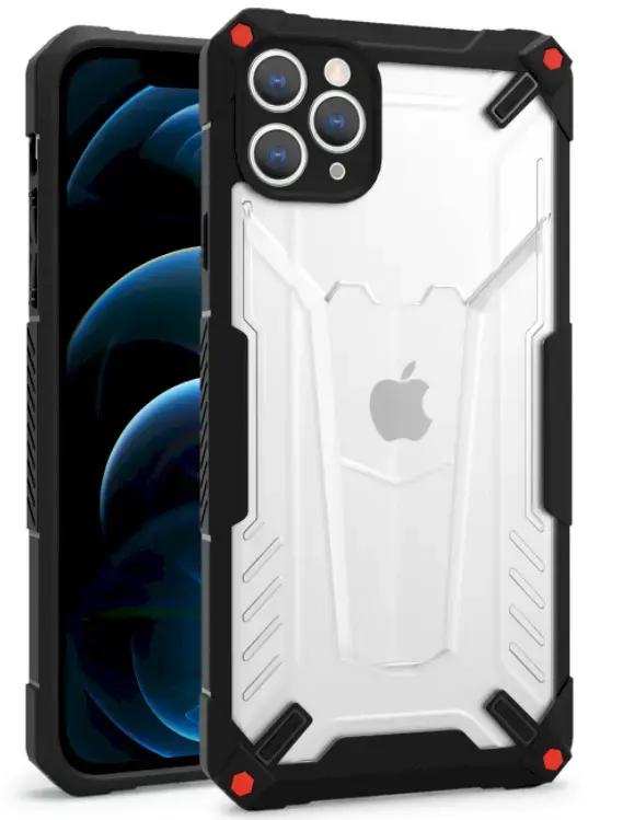 Fusion hybrid protect phone case for iPhone 13 Mini black