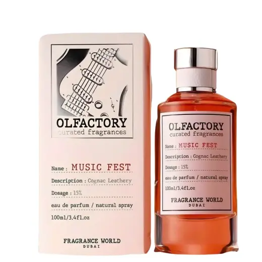 Fragrance World Olfactory Music Fest (EDP) parfimērijas ūdens vīriešiem 100 ml