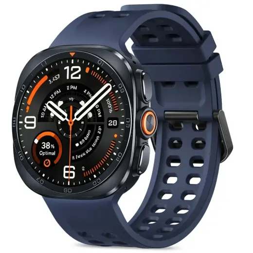 Tech-Protect Silicone Air smartwatch case for Samsung Galaxy Watch Ultra 1/2 (47 mm) | navy blue
