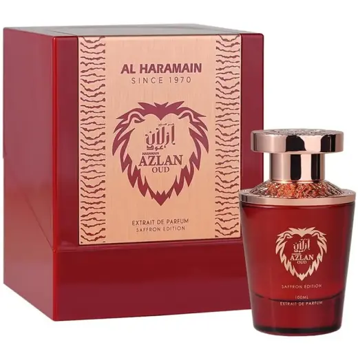 Al Haramain Azlan Oud Saffron pure perfume unisex 100 ml