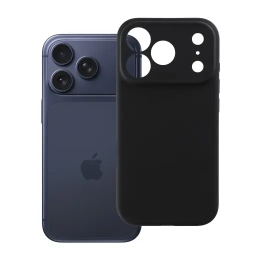 Forcell F-Protect Rubber Premium telefono dėklas su MagSafe palaikymu iPhone 18 Pro | iPhone 17 Pro juodas