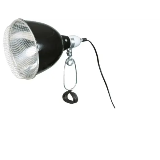 Lampa ar reflektoru terārijiem - Trixie Reflector clamp lamp, ø 14 × 17 cm