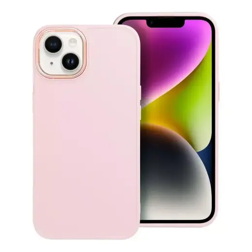 Fusion Frame telefono dėklas Redmi 12C rožinis