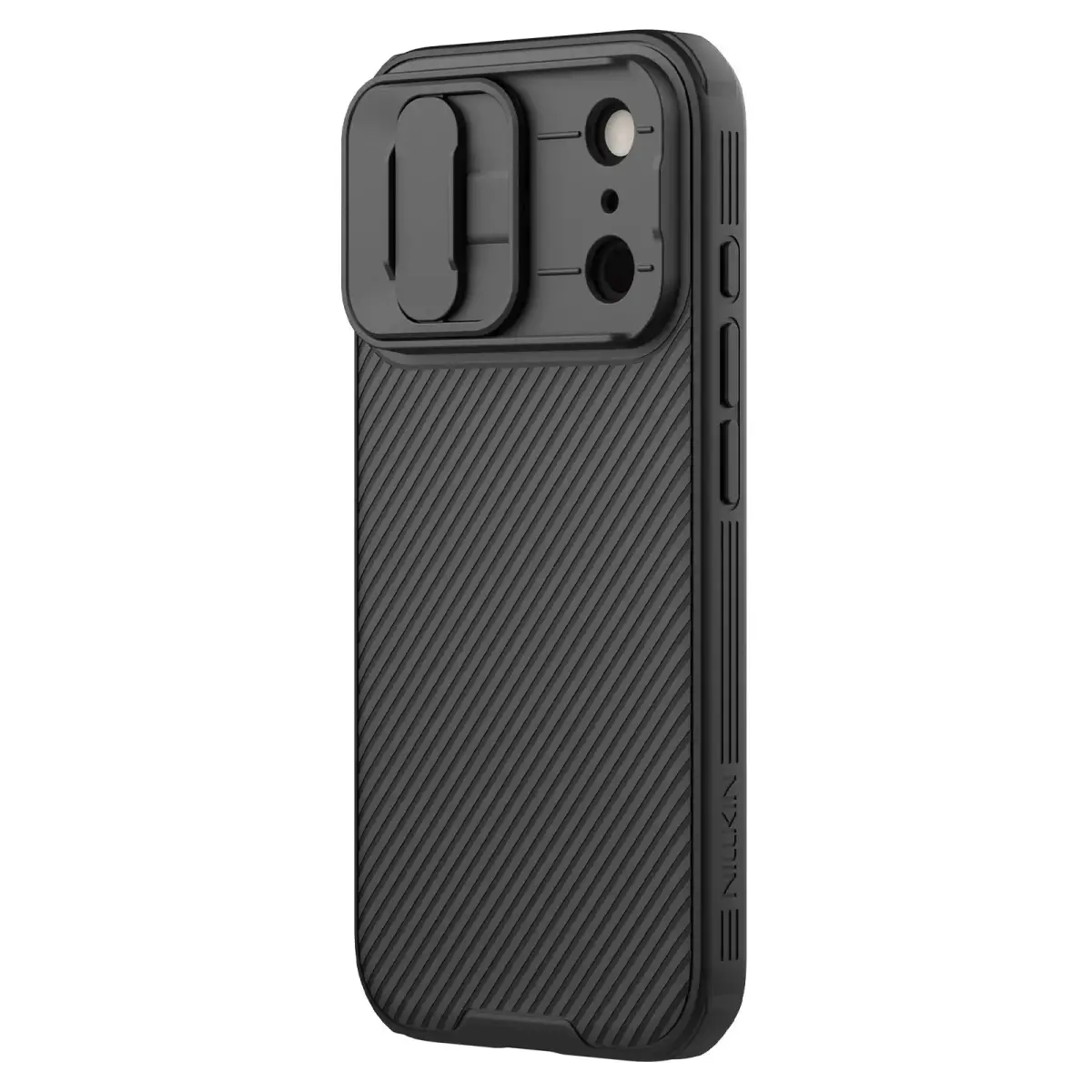 Nillkin CamShield PRO phone case for iPhone 17 Pro black (with camera lens protection)