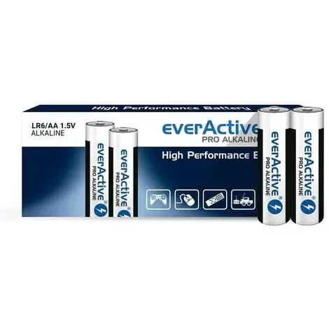 everActive Pro Alkaline high performance battery LR6|AA 1.5V| 10pcs