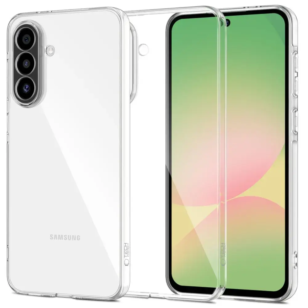Tech-Protect FlexAir telefono dėklas Samsung Galaxy A37 (A376) skaidrus