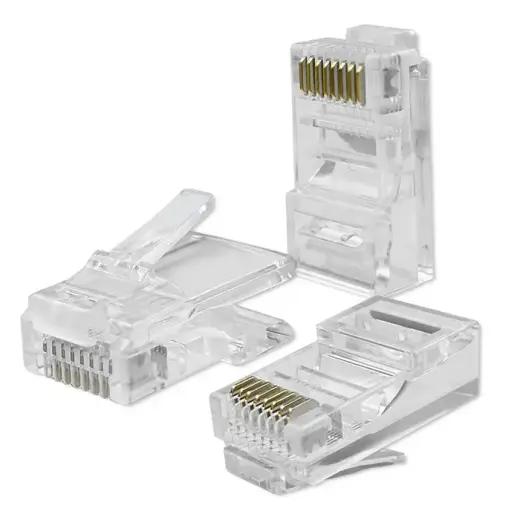 Qoltec RJ45 pistik | Cat5e | UTP | 100 tk komplekt