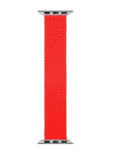 Tactical 758s Braided String išmaniojo laikrodžio dirželis Apple Watch 1/2/3/4/5/6/7/SE (38/40/41 mm) | nailoninis | raudonas