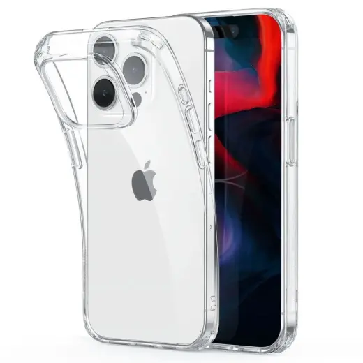 Fusion Ultra Back Case 2 mm silikona aizsargapvalks Apple iPhone 15 Pro Max caurspīdīgs
