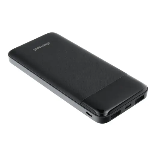 Charmast W1056 ārējais akumulators (powerbank) | 10 000 mAh | 15W | LED ekrāns | balts
