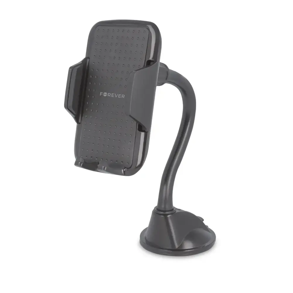 Forever CH-310 Universal Car Holder 10cm Window | Panel Mechanism (5.5-9cm) Black