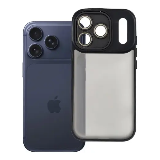 Variete telefono dėklas iPhone 17 Pro | iPhone 18 Pro juodas