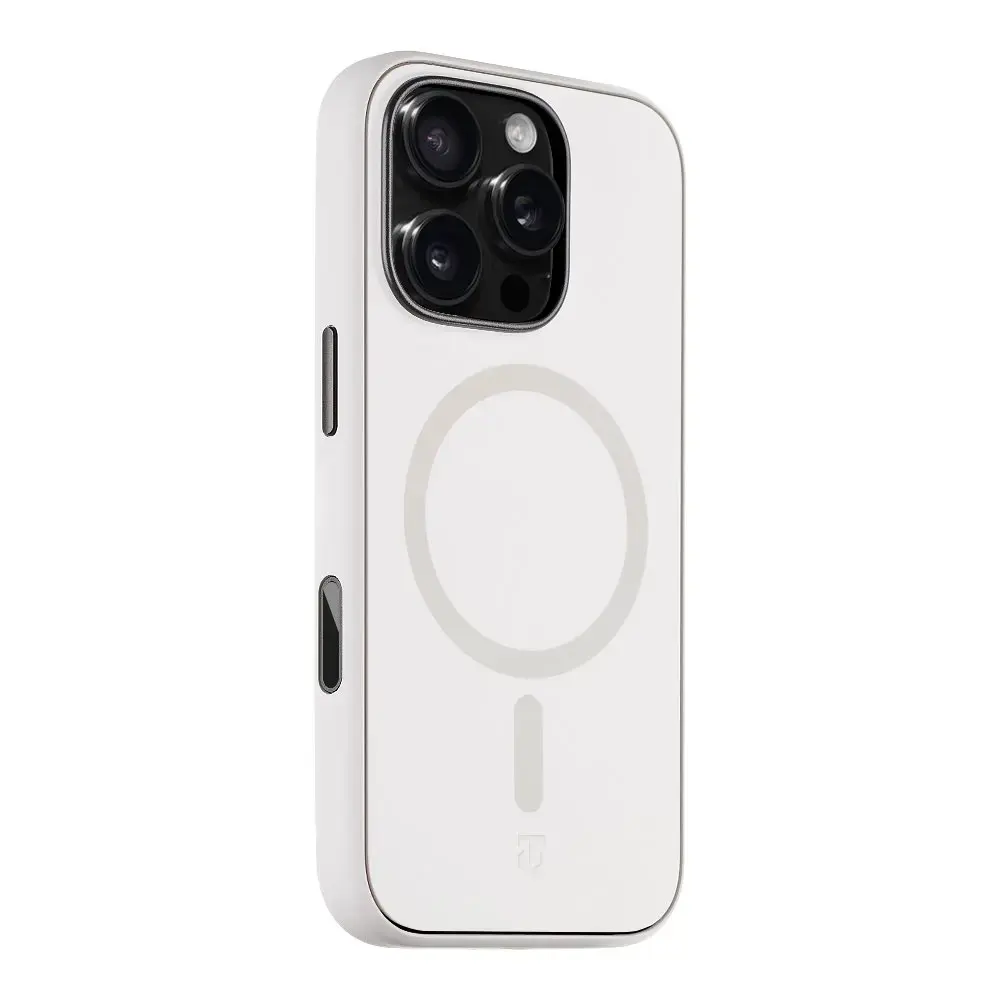 Tactical MagForce SmoothIsFast Cover for Apple iPhone 16 Pro Chalk