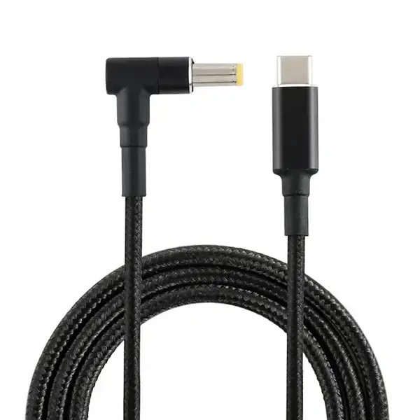 Fusion portatīvo datoru vads USB-C uz Lenovo 4,0 x 1,7 mm | 18,5V-20V | 100W | 1,8m