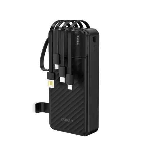 Dudao K11 Pro väline akupank (powerbank) | 20 000 mAh | USB-C, USB-A, Micro USB, Lightning | must