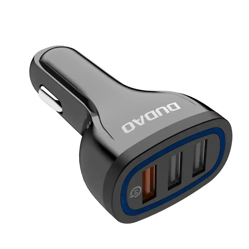 Dudao R7S auto lādētājs | 18W | QC | USB-A | melns