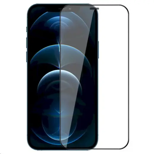 Nillkin HD full cover tempered glass for phone iPhone 12 6.1 black