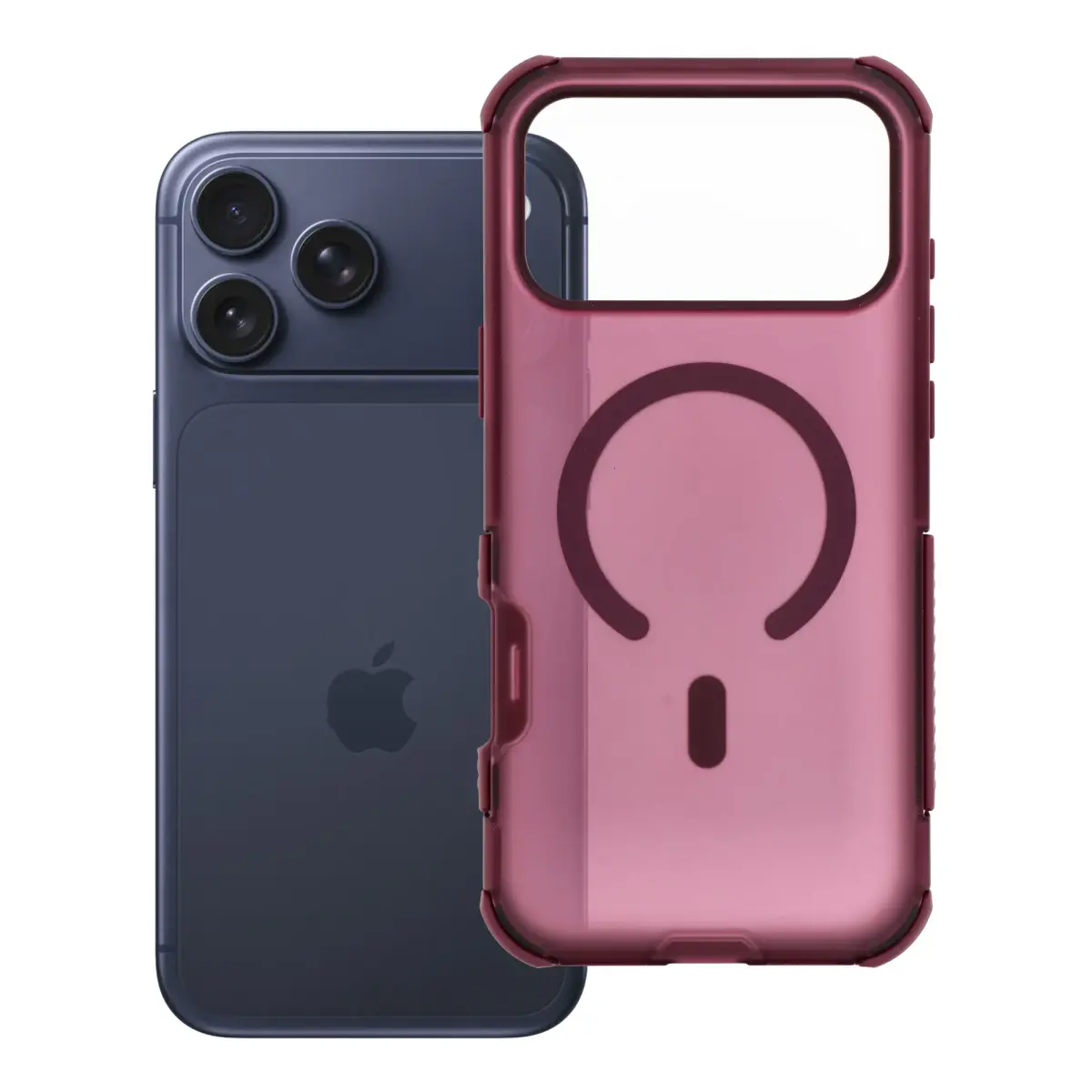 Forcell F-Protect BumperX Premium telefoni ümbris MagSafe toega iPhone 18 Pro Max | iPhone 17 Pro Max punane