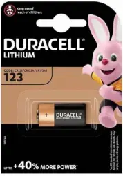 Duracell CR123A | 3V Alkaline Batterie (EU Blister)