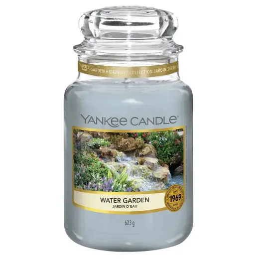 Yankee Candle, Water Garden, Scented Candle, 623 g