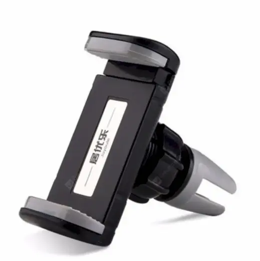 Fusion Accessories auto telefona turētājs uz gaisa deflektora ar 50-80 mm skavu melns