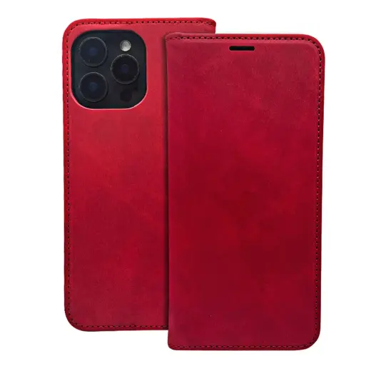 Smart Suede case for Samsung Galaxy A16 4G / A16 5G red