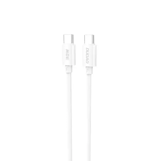 Dudao L4C data transfer and charging cable | USB-C to USB-C | 30W | 1.2m | white
