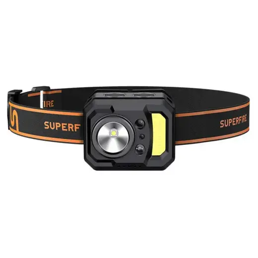 Priekšējais lukturis Superfire HL19 | 250lm | USB-C