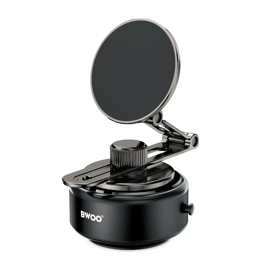 BWOO ZJ140 magnetic car phone holder with suction cup