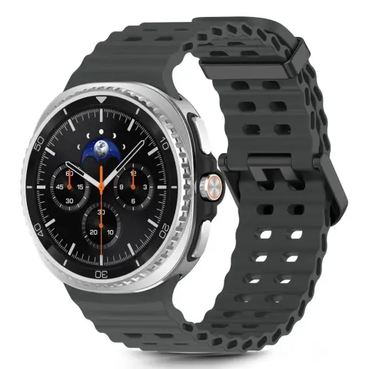 Tech-Protect Iconband Pro nutikella rihm Samsung Galaxy Watch 8/Classic (40/44/46 mm) jaoks | plast | must