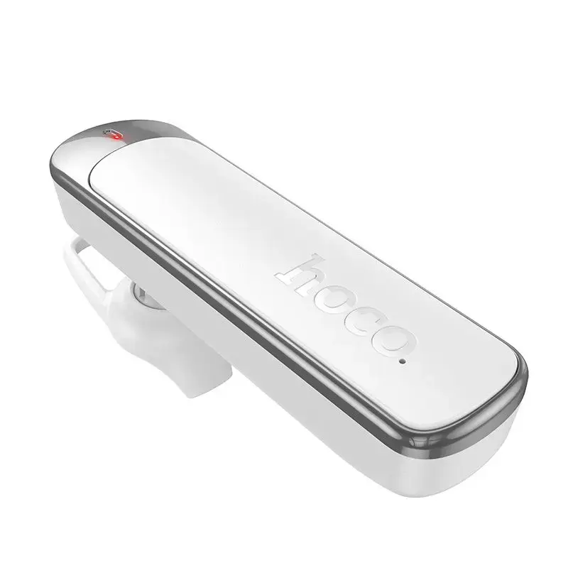 Wireless mono headset (ENC, BT 6.0, 130mah) Hoco E201 white
