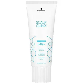 Schwarzkopf Professional Scalp Clinix Oil Control Treatment - Maska pro mastné vlasy 200ml