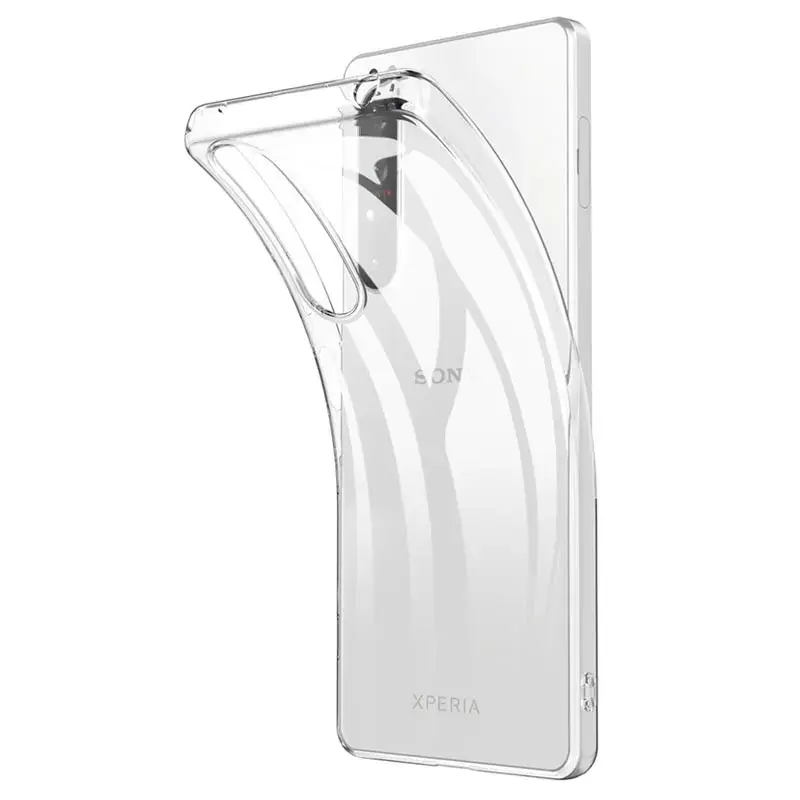 Fusion Ultra Back Case 1 mm silikona aizsargapvalks Sony Xperia 1 III caurspīdīgs