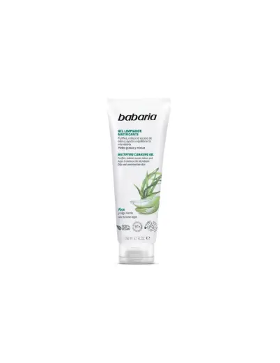 BABARIA FACIAL GEL LIMPIADOR ALOE 150ML