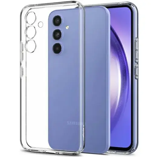 Spigen Liquid Crystal Silicone maciņš telefonam Samsung Galaxy A54 5G (A546) caurspīdīgs
