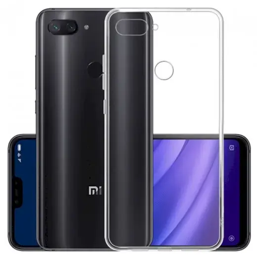Fusion Ultra 1 mm maciņš telefonam Xiaomi Mi 8 Lite caurspīdīgs