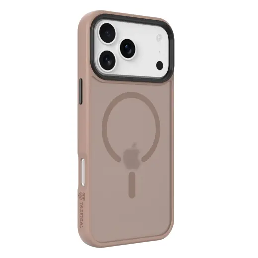 Tactical MagForce Hyperstealth phone case with MagSafe support for iPhone 17 Pro Max brown